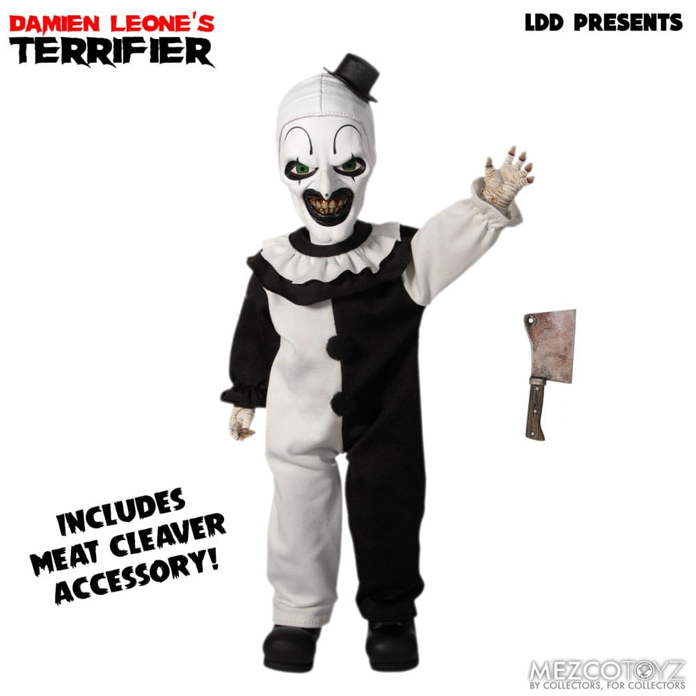 Mezco Toys Terrifier Art the Clown LDD Living Dead Dolls