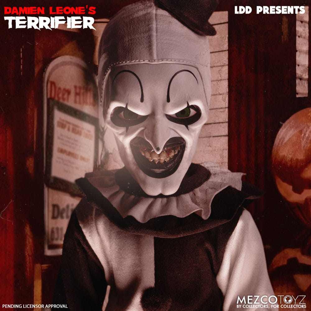 Mezco Toys Terrifier Art the Clown LDD Living Dead Dolls