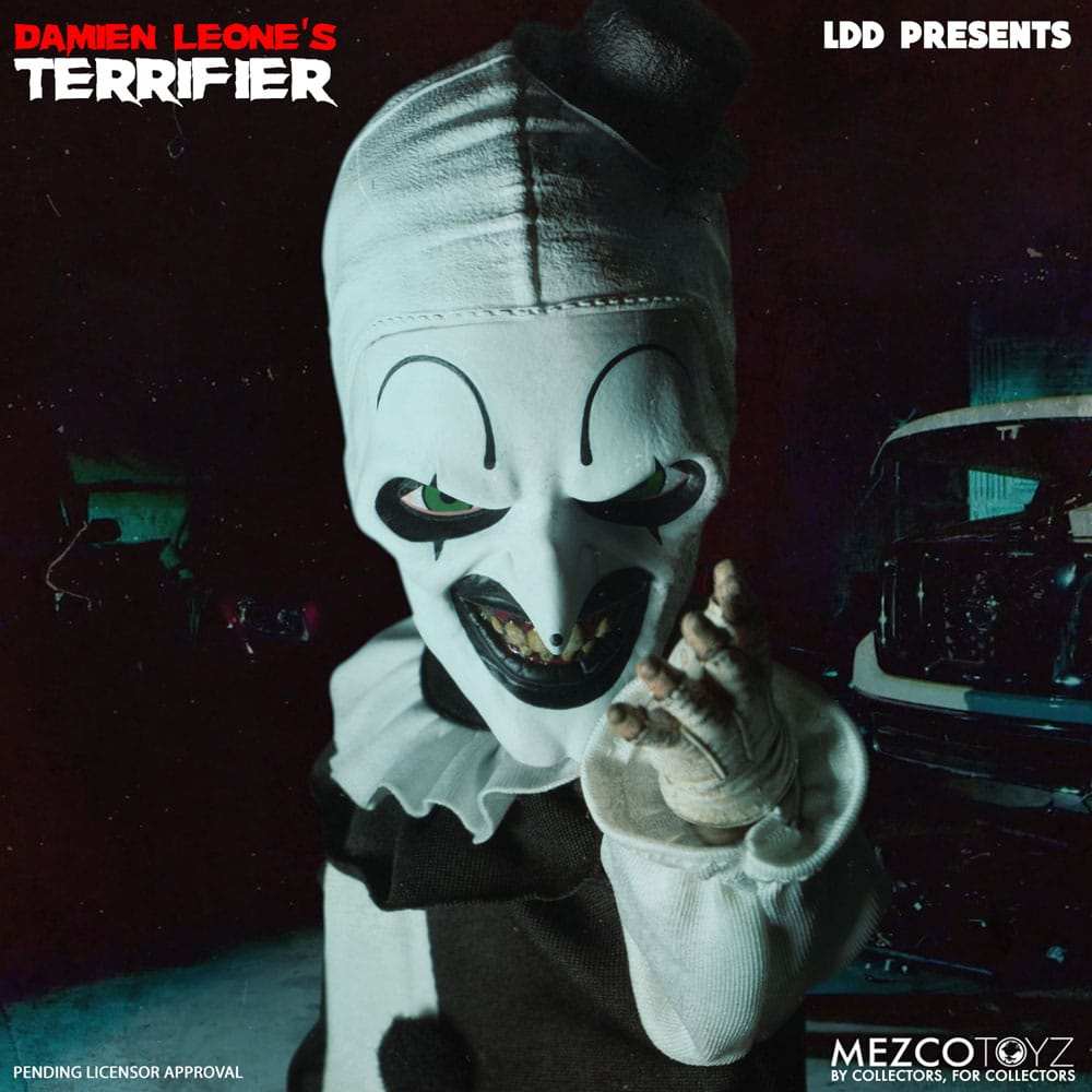 Mezco Toys Terrifier Art the Clown LDD Living Dead Dolls