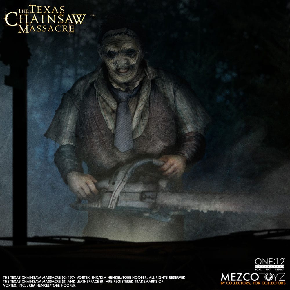 Mezco Toys Texas Chainsaw Massacre (2003) Leatherface 1/12 Actionfigur