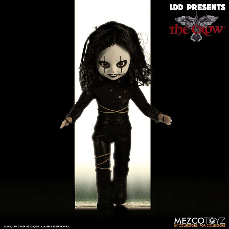 Mezco Toys The Crow LDD Presents Puppe