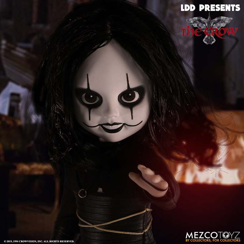 Mezco Toys The Crow LDD Presents Puppe