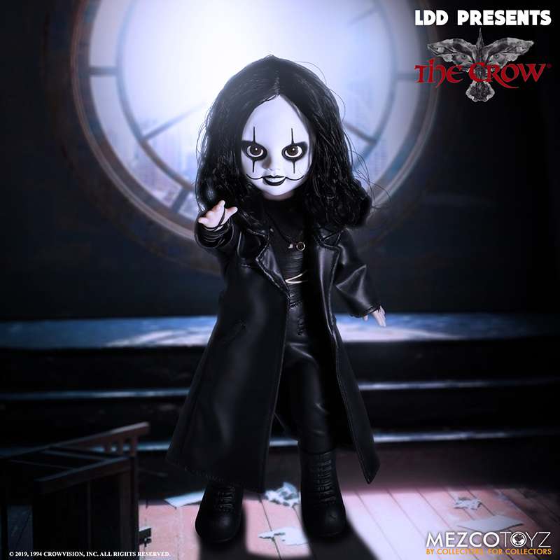 Mezco Toys The Crow LDD Presents Puppe