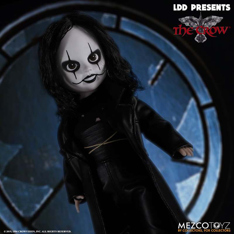 Mezco Toys The Crow LDD Presents Puppe