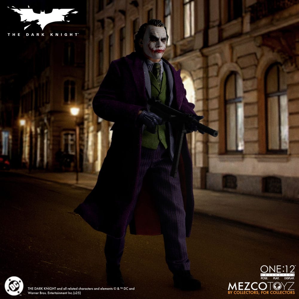 Mezco Toys The Dark Knight Joker 1/12 Actionfigur