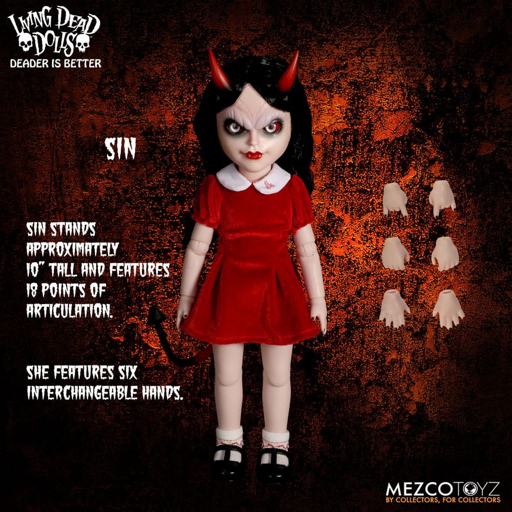 Mezco Toys The Return of the Living Dead Dolls Sin LDD Puppe