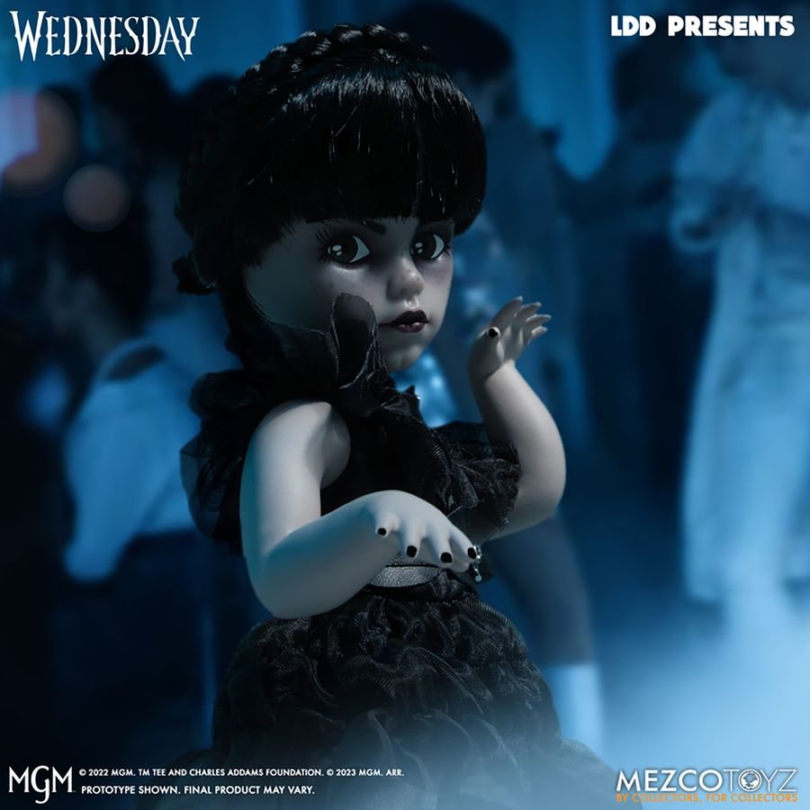 Mezco Toys Wednesday Dancing LDD 25 cm Living Dead Dolls Puppe