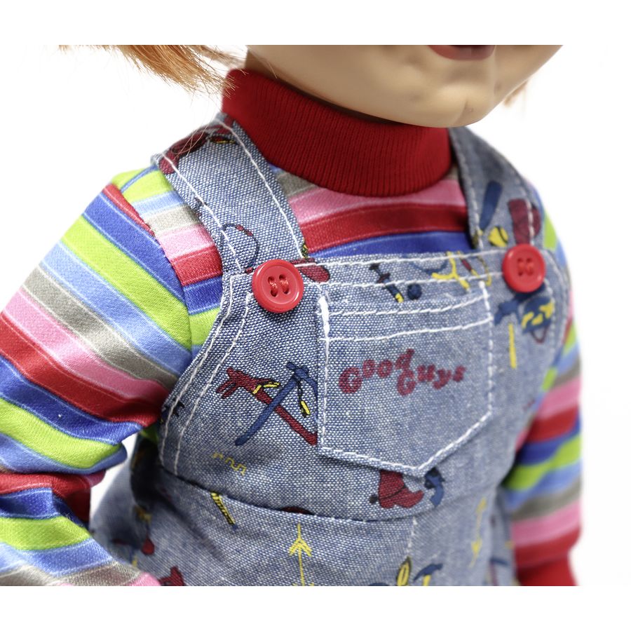 Mezco Toyz Chucky Child’s Play Good Guy Evil Face MDS Puppe