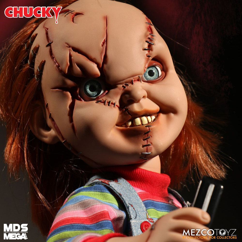 Mezco Toyz Chucky und seine Braut Chucky MDS Mega Scale Puppe