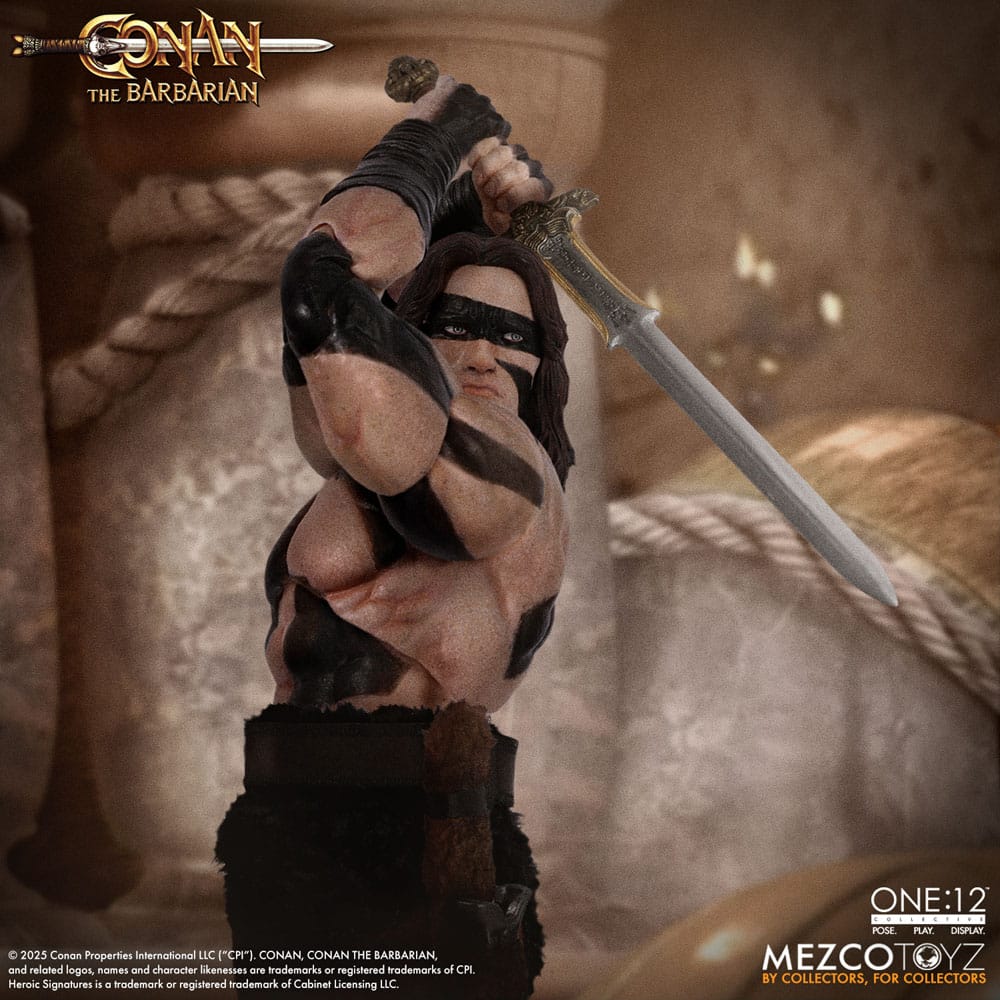 Mezco Toyz Conan der Barbar Conan (1982) 1/12 Actionfigur