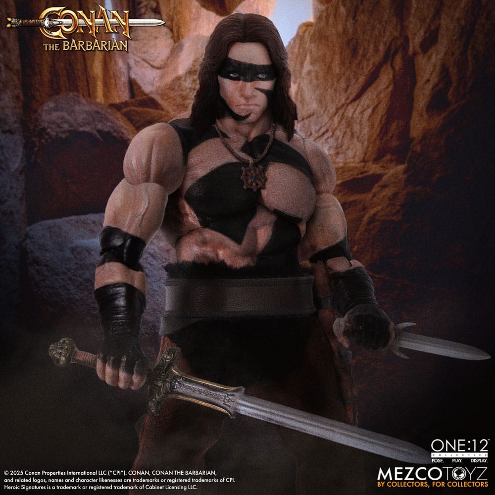 Mezco Toyz Conan der Barbar Conan (1982) 1/12 Actionfigur