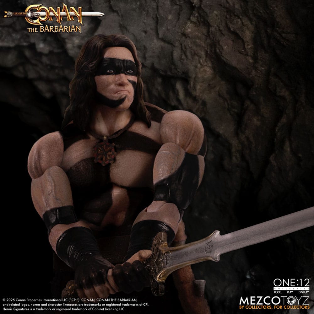 Mezco Toyz Conan der Barbar Conan (1982) 1/12 Actionfigur