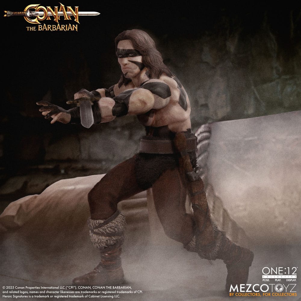Mezco Toyz Conan der Barbar Conan (1982) 1/12 Actionfigur