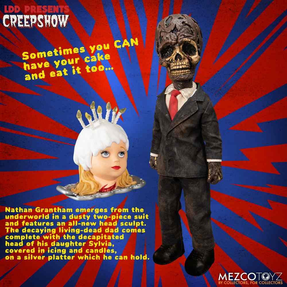 Mezco Toyz Creepshow (1982) Nathan Grantham Father’s Day LDD Living Dead Dolls Puppe