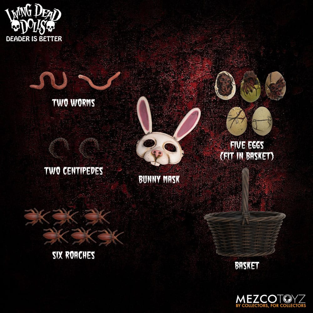 Mezco Toyz Eggzorcist LDD Living Dead Dolls Puppe