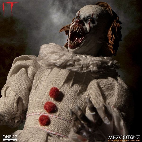 Mezco Toyz ES / IT - Stephen Kings Pennywise (2017) The One:12 Actionfigur