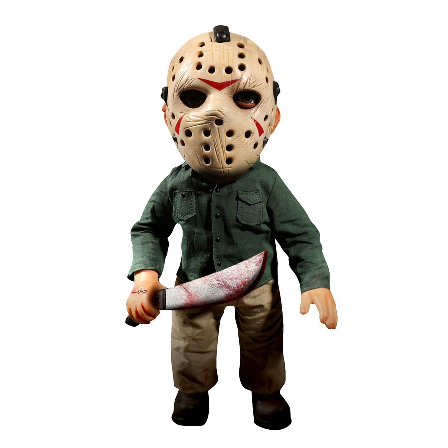Mezco Toyz Freitag der 13. Jason Vorhees MDS Megascake Puppe mit Sound 15’’
