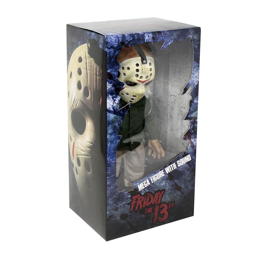 Mezco Toyz Freitag der 13. Jason Vorhees MDS Megascake Puppe mit Sound 15’’