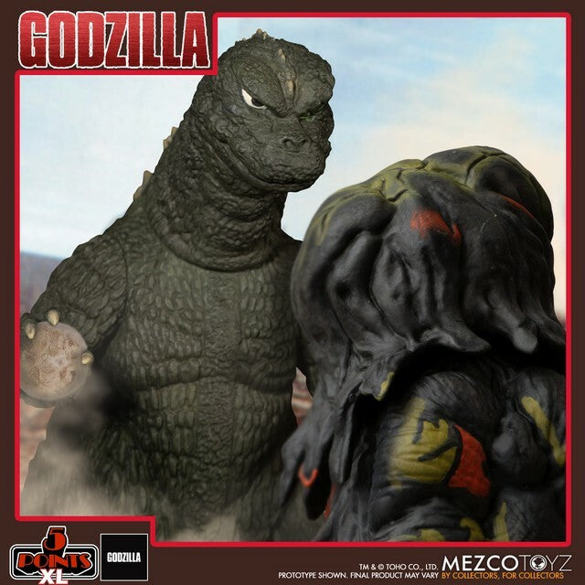 Mezco Toyz Godzilla vs Hedorah 5 Points XL Box Set Actionfigur
