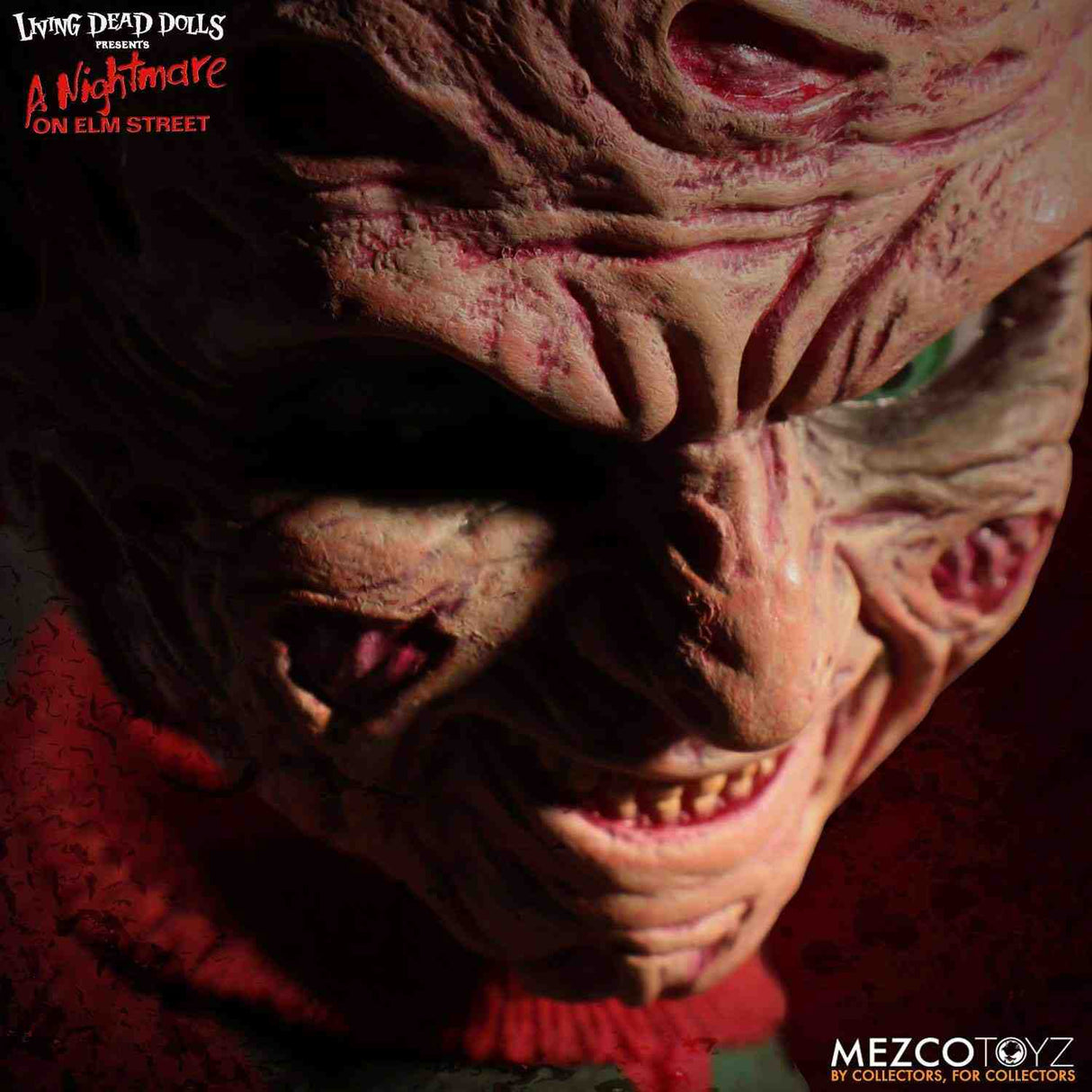 Mezco Toyz Nightmare on Elm Street Freddy Krueger Talking LDD Living Dead Dolls