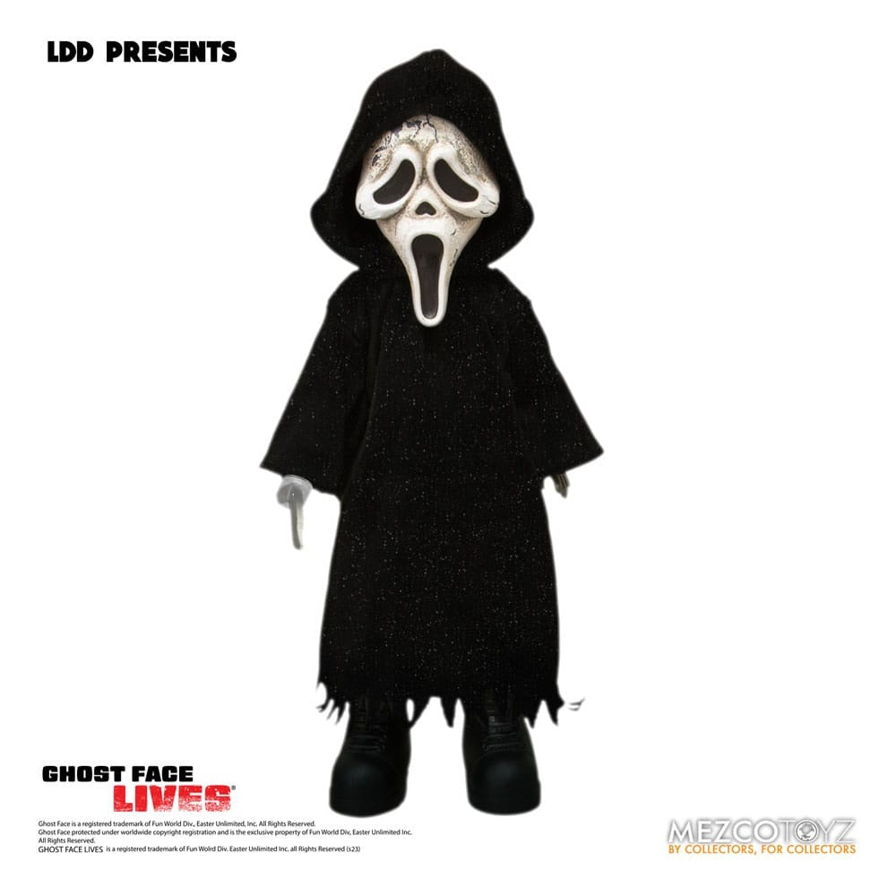 Mezco Toyz Scream Ghost Face Zombie Edition LDD Presents Living Dead Dolls Puppe