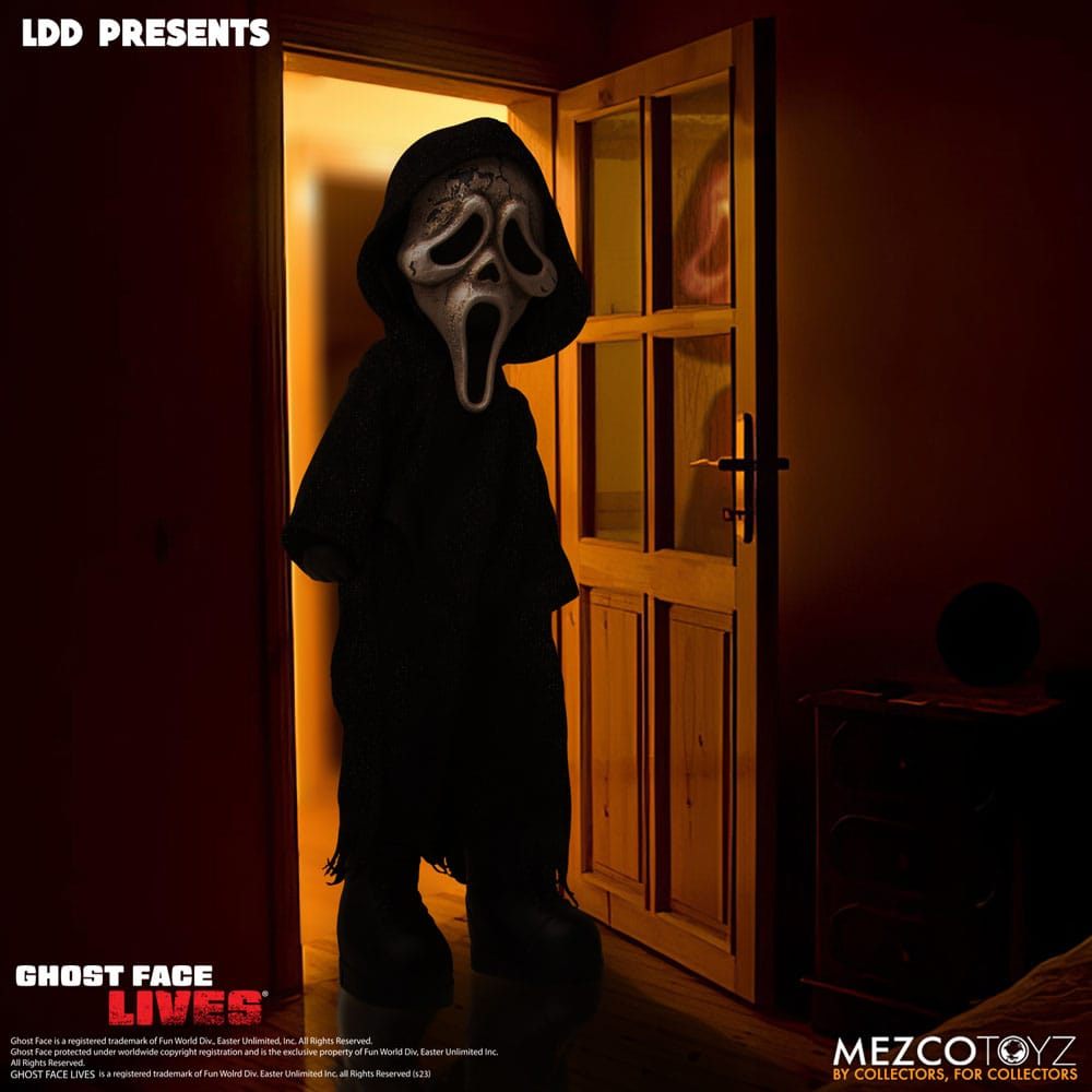 Mezco Toyz Scream Ghost Face Zombie Edition LDD Presents Living Dead Dolls Puppe