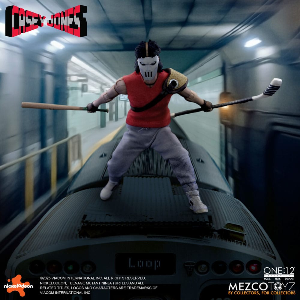 Mezco Toyz Teenage Mutant Ninja Turtles Casey Jones 1/12 Actionfigur