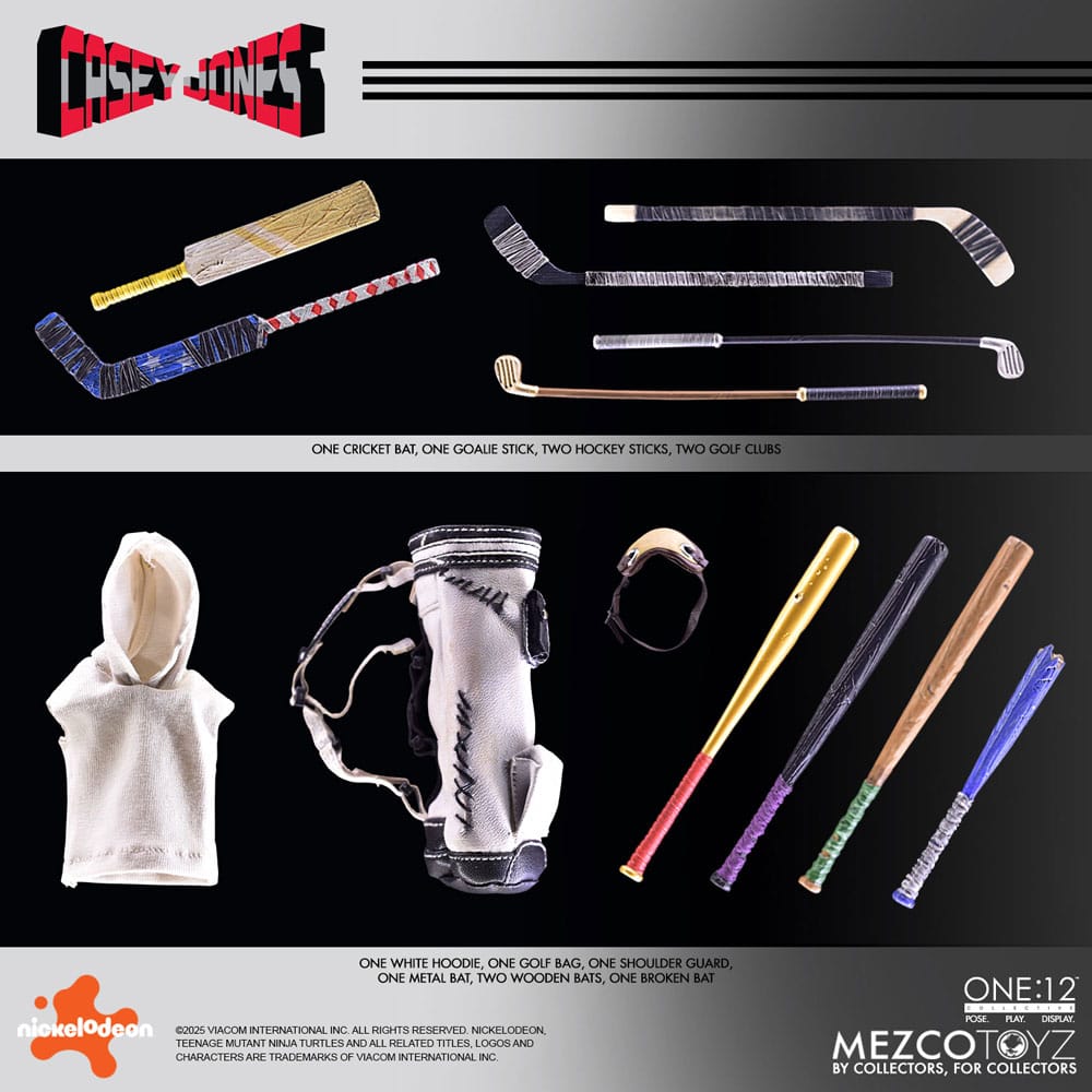 Mezco Toyz Teenage Mutant Ninja Turtles Casey Jones 1/12 Actionfigur