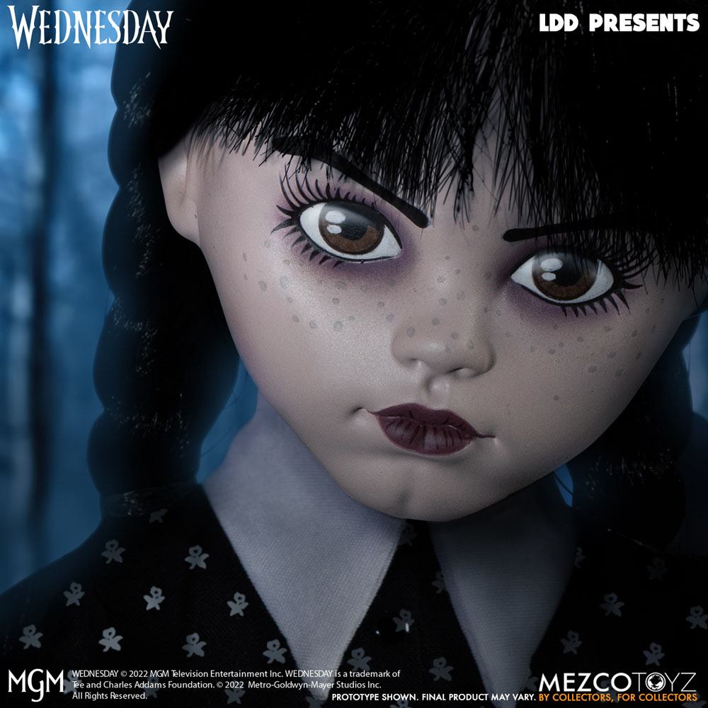 Mezco Toyz Wednesday Addams Living Dead Dolls LDD Presents Puppe