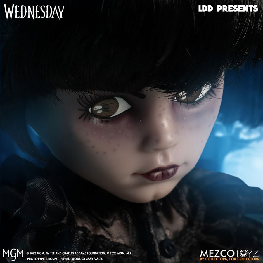 Mezco Toyz Wednesday Dancing LDD 25 cm Living Dead Dolls Puppe