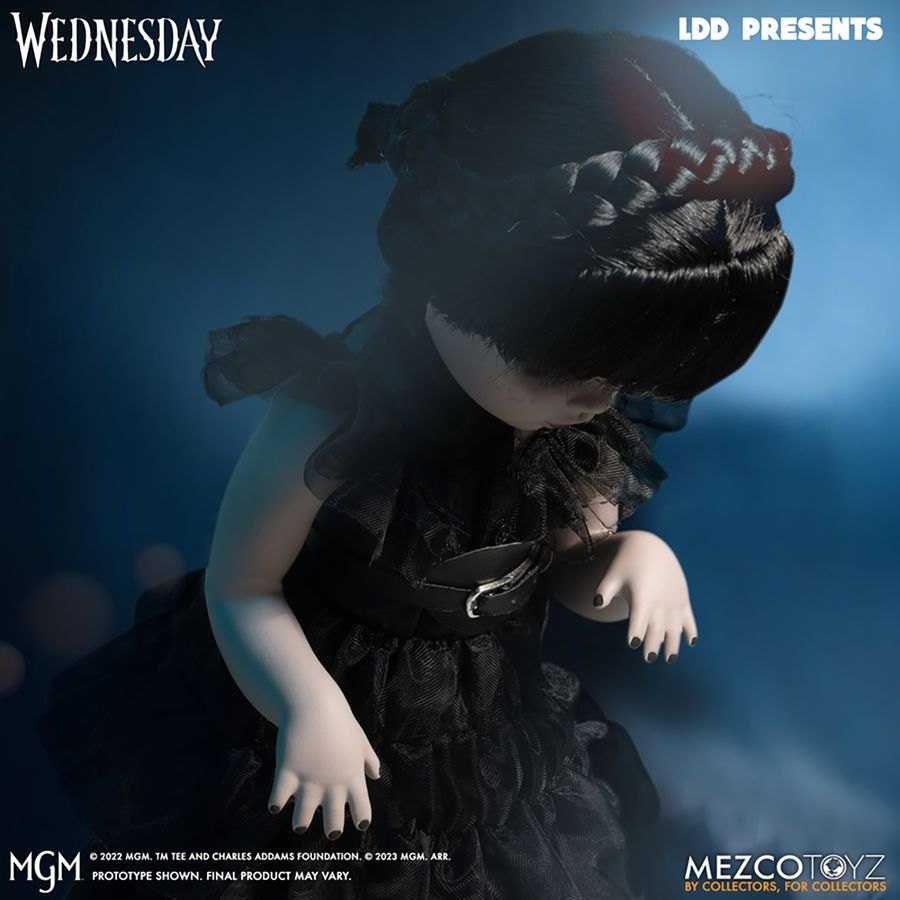 Mezco Toyz Wednesday Dancing LDD 25 cm Living Dead Dolls Puppe