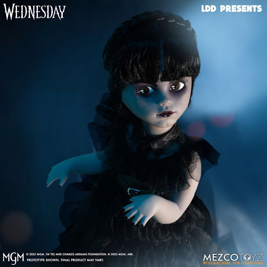 Mezco Toyz Wednesday Dancing LDD 25 cm Living Dead Dolls Puppe