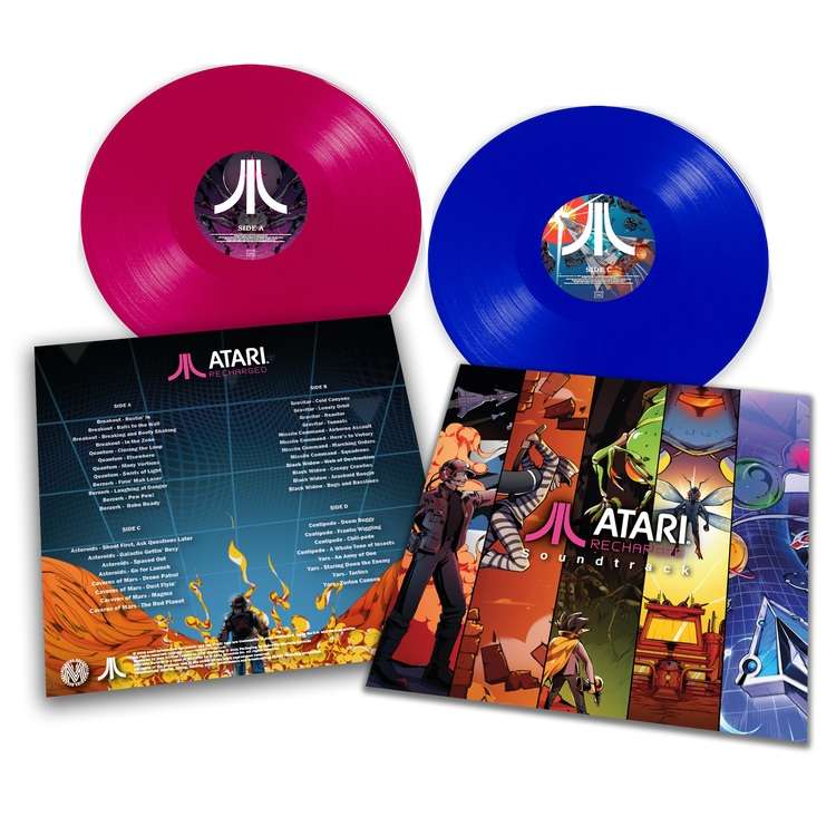 Microids Atari Recharged Game Soundtrack Vinyls Schallplatte