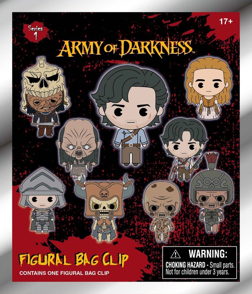 Monogram Int. Army of Darkness Serie 1 Blind Bag Display (24) 3D Taschenanhänger