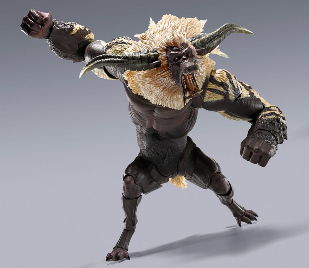 Monster Hunter Furious Rajang S.H. Monster Arts 20 cm Actionfigur Bandai Tamashii Nations