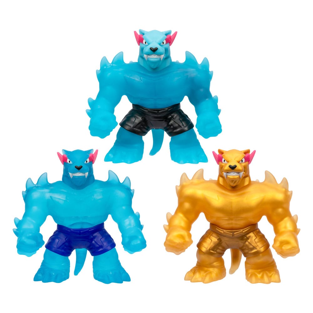 Moose Toys MrBeast Lab Goo Jit Zu Hypercharged Panther Dehnbare Figur