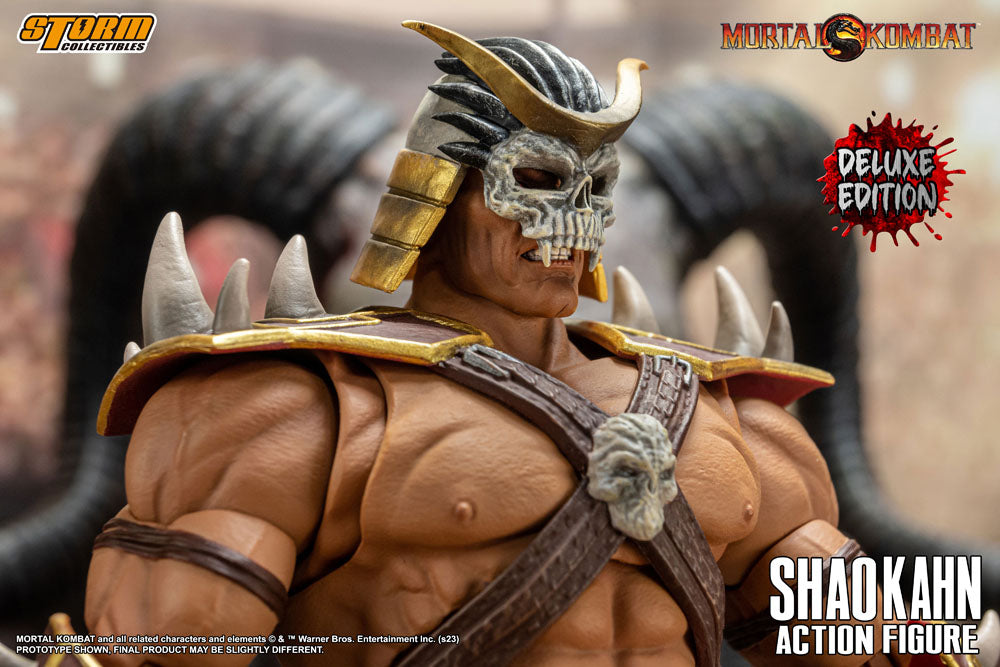 Storm Collectibles Mortal Kombat Shao Kahn Deluxe Edition 1/12 Actionfigur