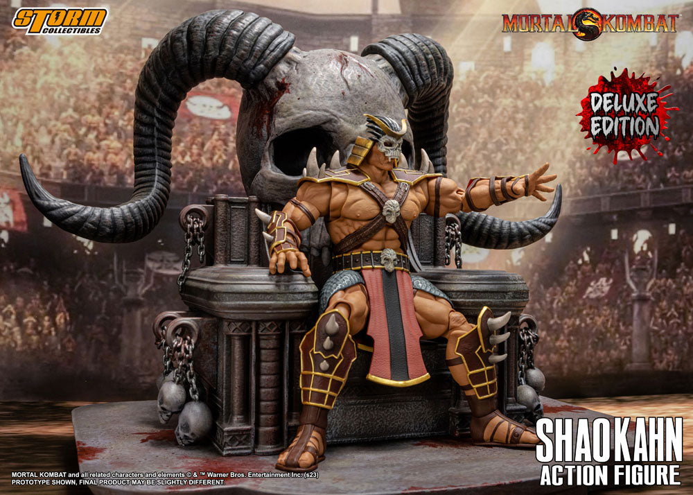 Storm Collectibles Mortal Kombat Shao Kahn Deluxe Edition 1/12 Actionfigur