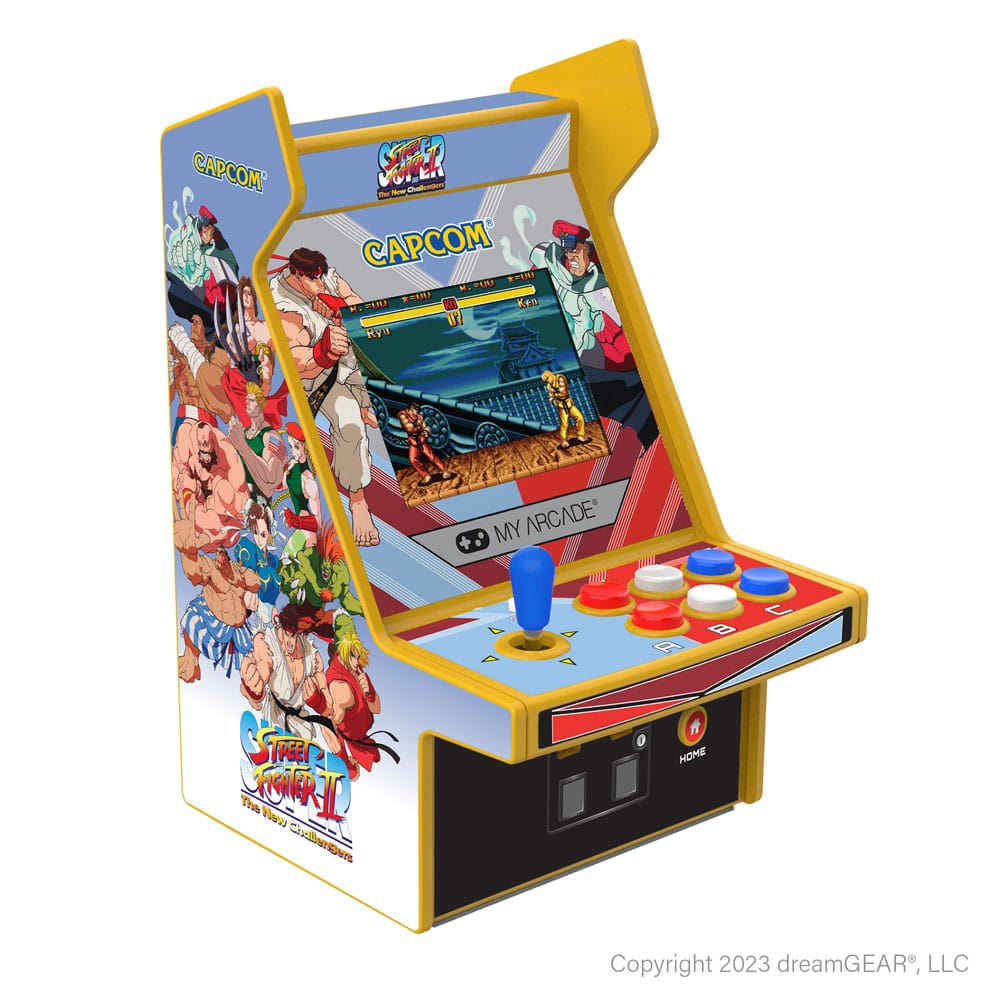 My Arcade Super Street Fighter II Retro Arcade Micro Player Pro tragbare Spielkonsole