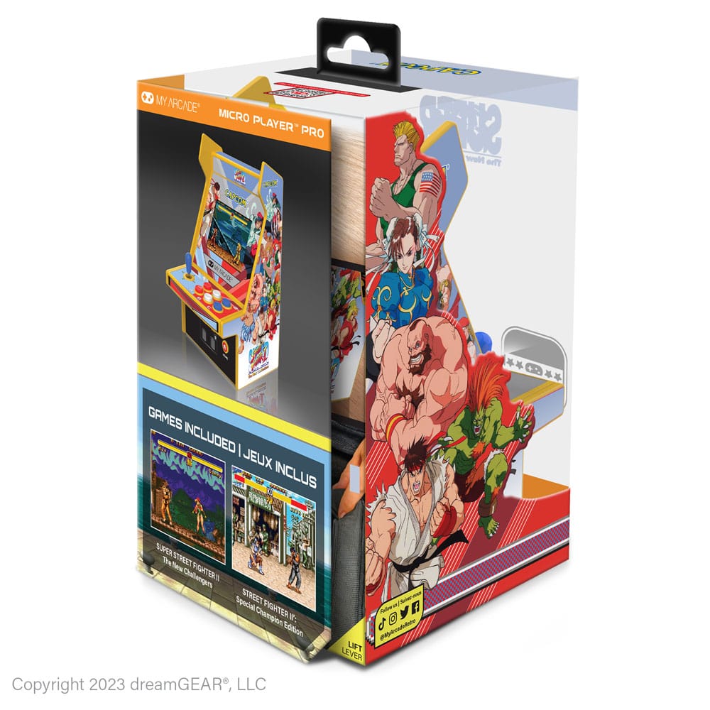 My Arcade Super Street Fighter II Retro Arcade Micro Player Pro tragbare Spielkonsole