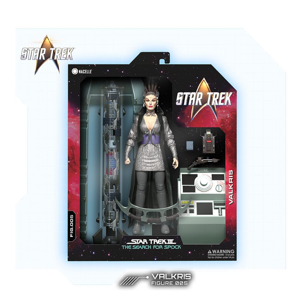 Nacelle Consumer Products Star Trek III Auf der Suche nach Mr. Spock Valkris 1/12 Actionfigur