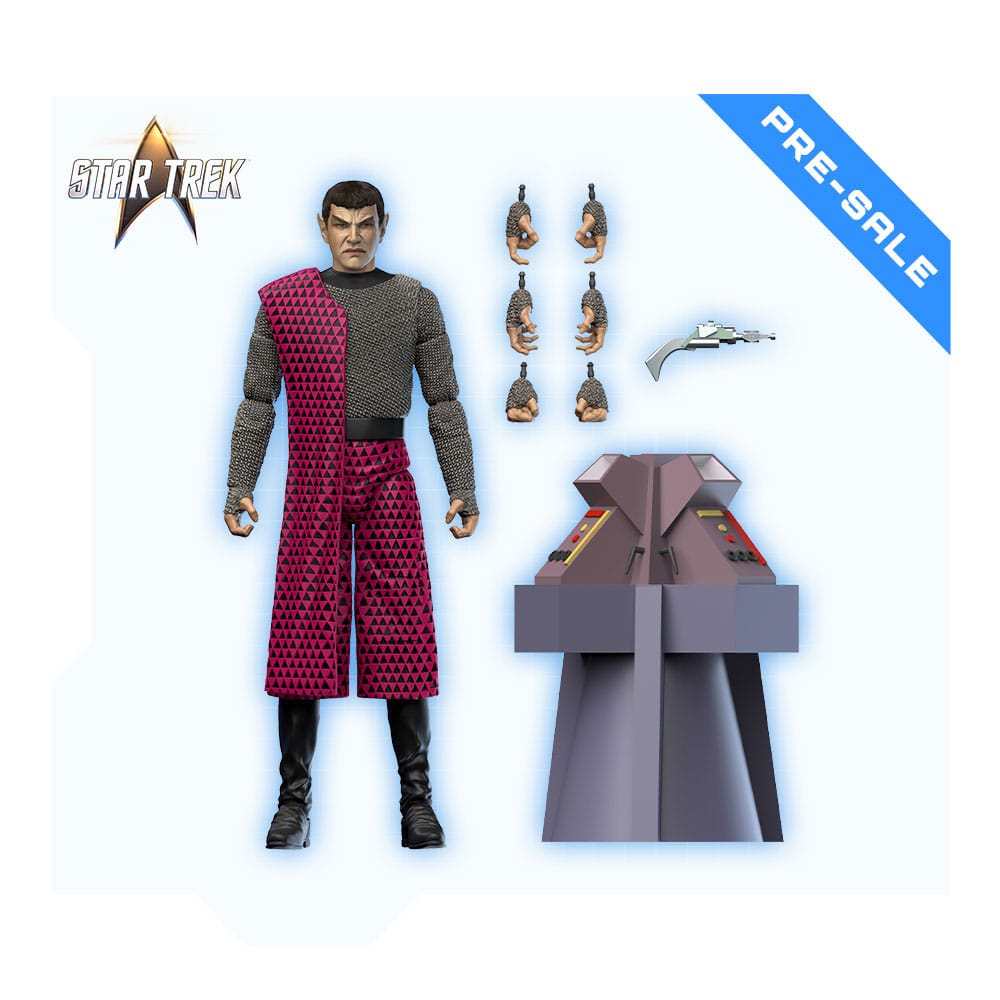 Nacelle Consumer Products Star Trek TOS 1/10 Romulan Commander (Balance of Terror) Wave 2 1/10 Actionfigur