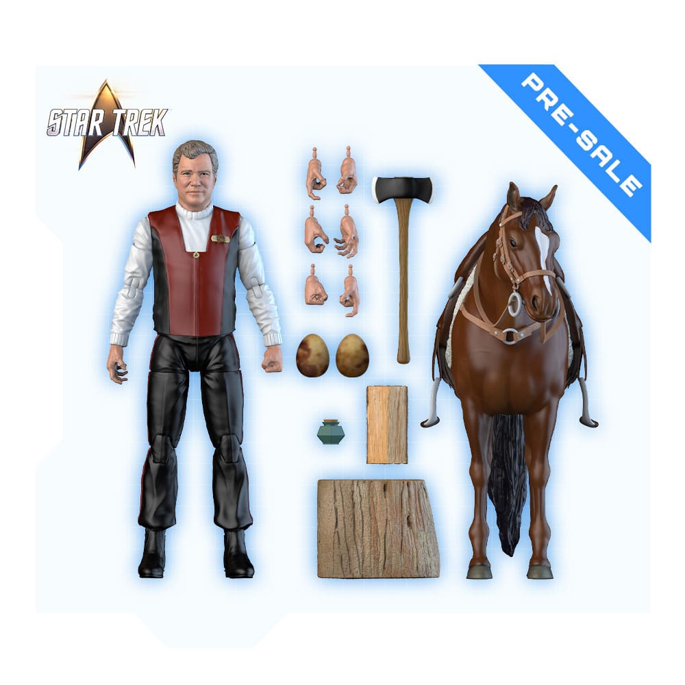 Nacelle Consumer Products Star Trek Treffen der Generationen Captain James T. Kirk Wave 2 1/10 Actionfigur