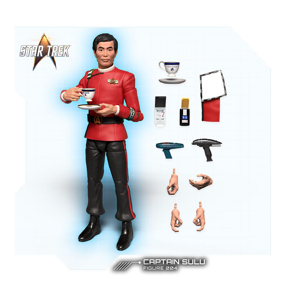 Nacelle Consumer Products Star Trek VI Das unentdeckte Land Captain Sulu 1/12 Actionfigur