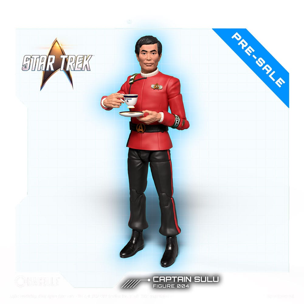 Nacelle Consumer Products Star Trek VI Das unentdeckte Land Captain Sulu 1/12 Actionfigur