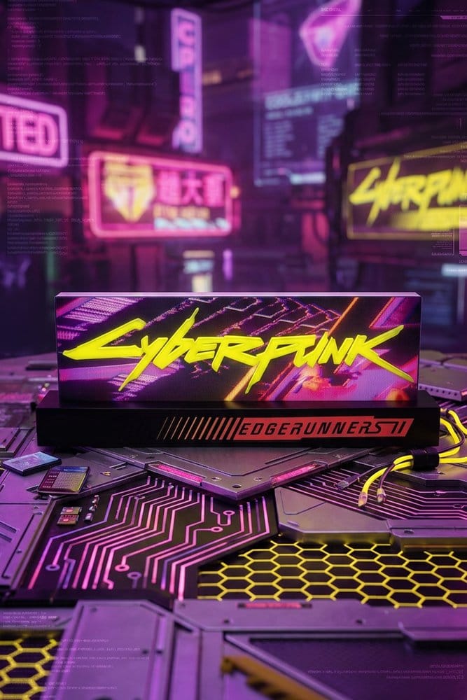 Neamedia Icons Cyberpunk Edgerunners Edgerunner 2 Logo-Leuchte
