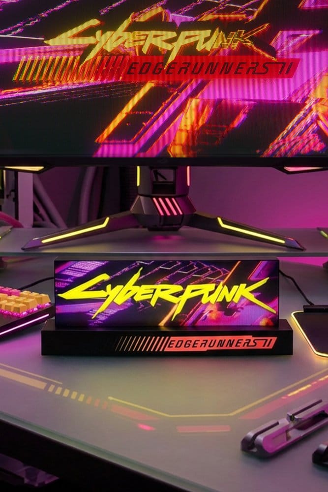 Neamedia Icons Cyberpunk Edgerunners Edgerunner 2 Logo-Leuchte