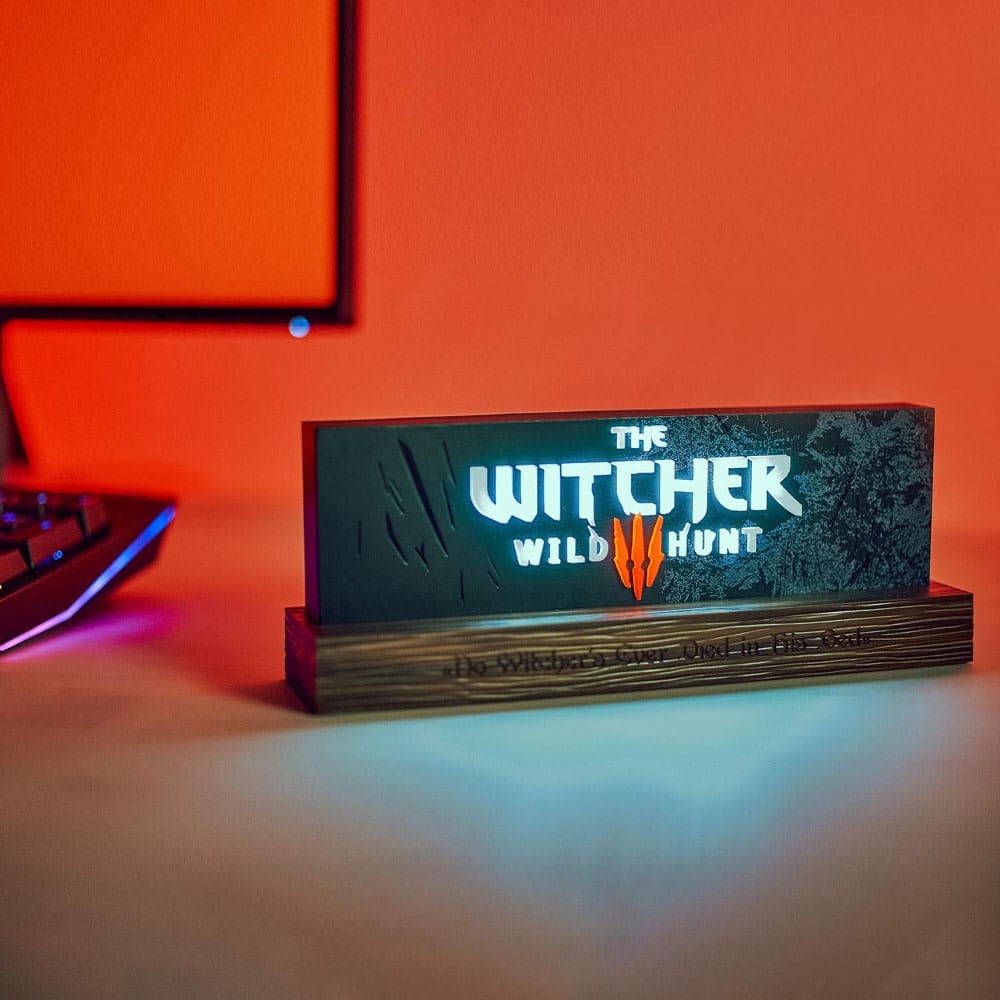Neamedia Icons The Witcher Wild Hunt Logo LED-Leuchte