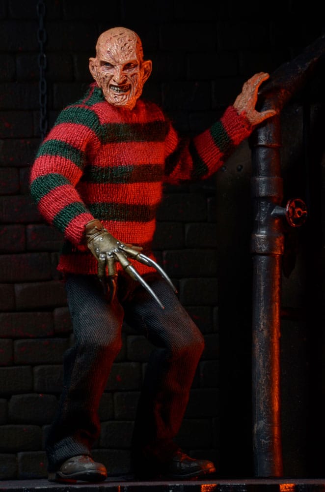 NECA A Nightmare on Elm Street 3 Freddy Krueger Clothed Actionfigur