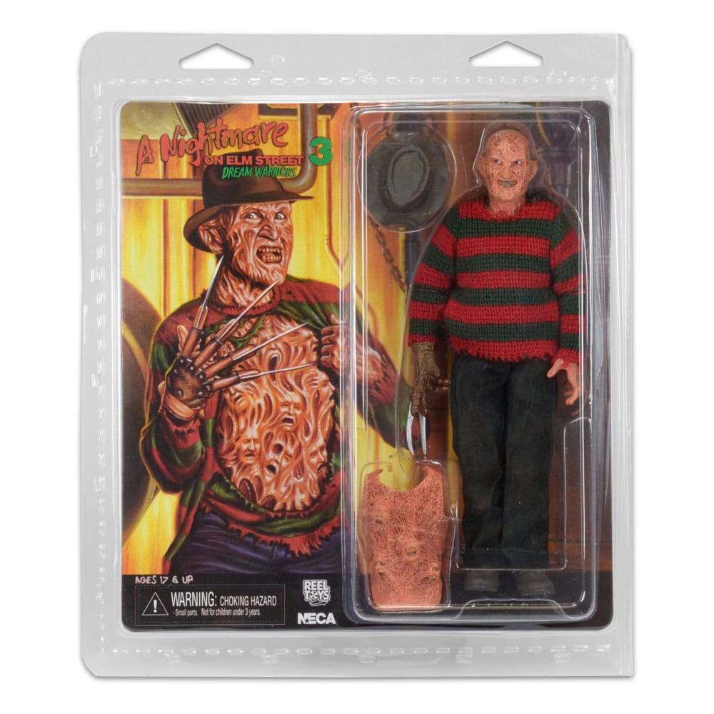NECA A Nightmare on Elm Street 3 Freddy Krueger Clothed Actionfigur